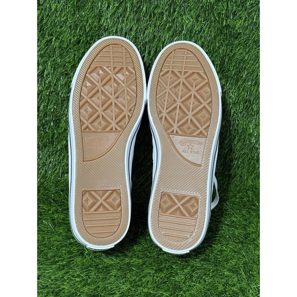 Converse One Star Pro OX Men's 10.5 Suede Egret/White/Black Low Top Sneakers New - Picture 8 of 9